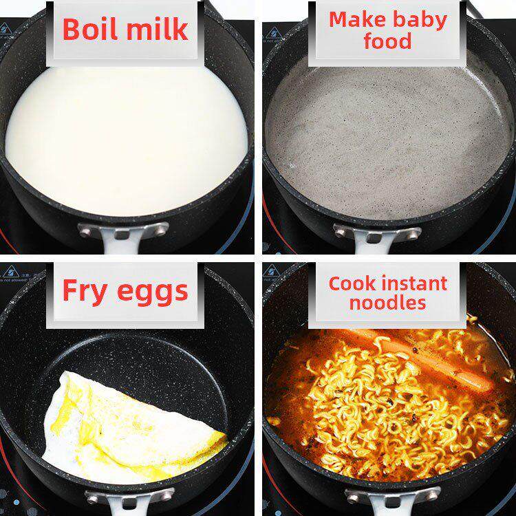 采购产品不粘锅，热牛奶煮面条和汤，商业汤锅，电磁炉，通用煎锅