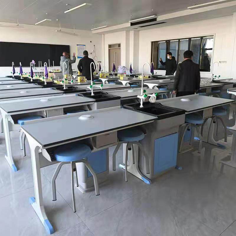 物理化学生物实验桌科学探究教师演示台新型铝塑理化板实验桌