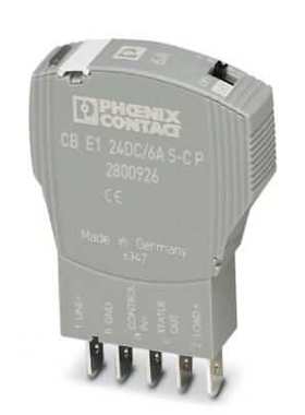 菲尼克斯 电子设备断路器 - CB E1 24DC/6A S-C P - 2800926