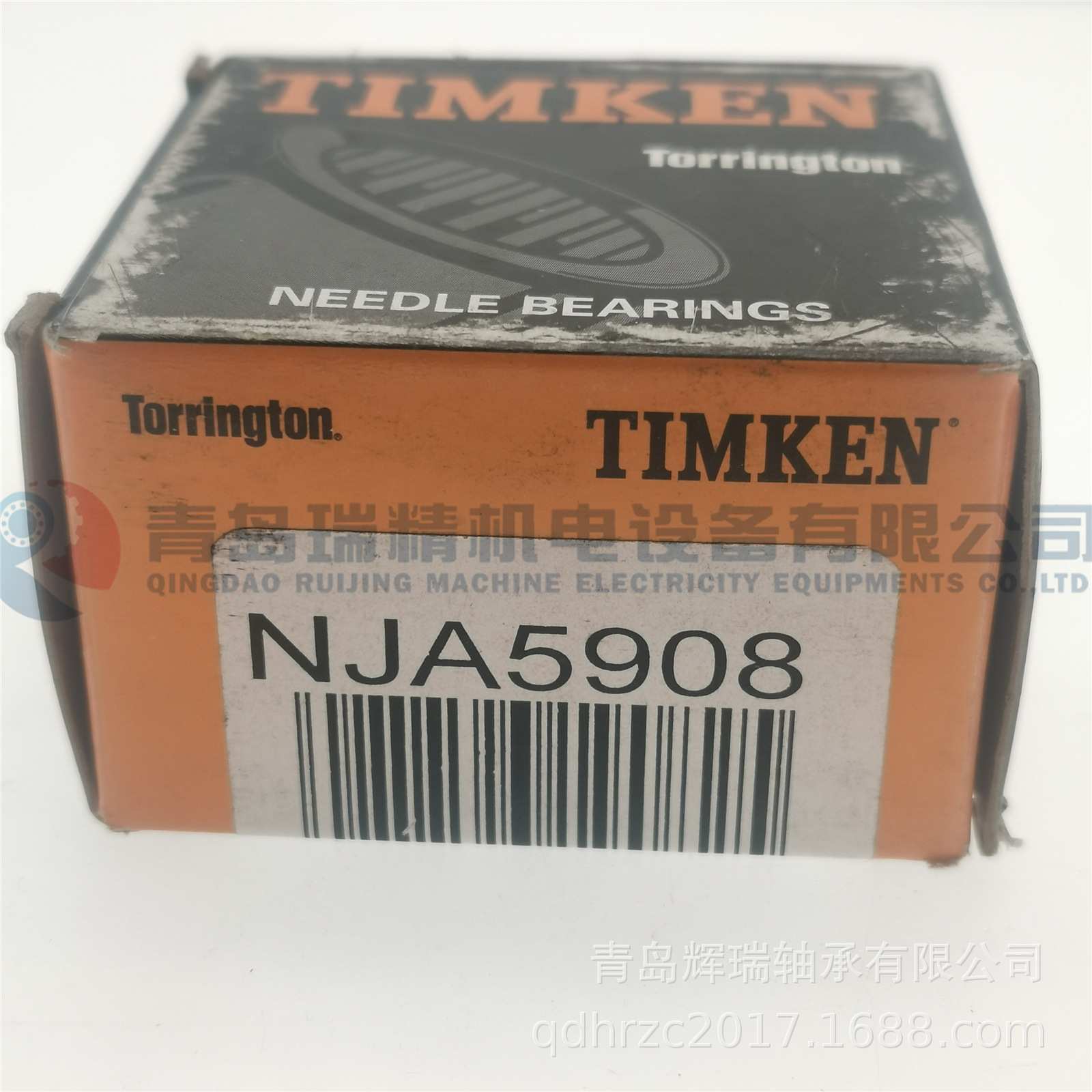 TORRINGTON滚针与角接触球组合轴承 NJA-DNJB5908 = NKIA5908