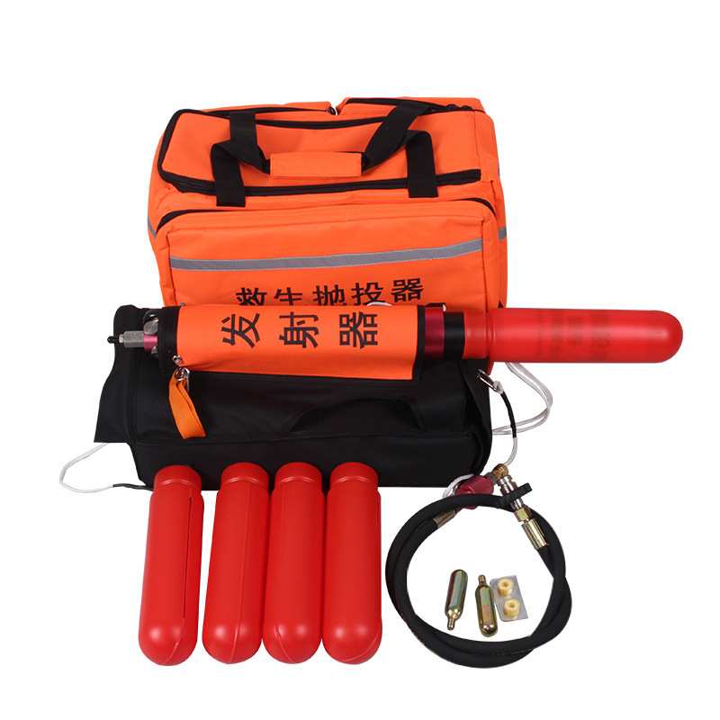 水上救生助投器韩式气动救生绳抛射器船用抛绳器助投器