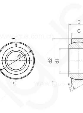 igus德国进口易格斯调心轴承EGLM LC窄形关节自润滑免维护耐腐蚀