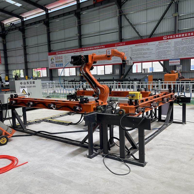 长赣项目江西段蝴蝶筋焊接机器人自动寻位机械臂视觉扫描生产厂家