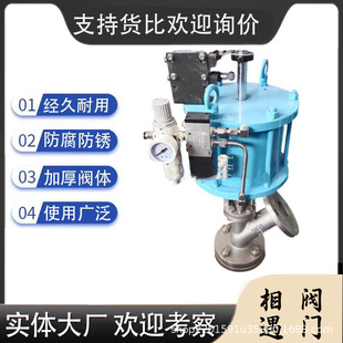16P 放料阀不锈钢上展下展卸料阀TY645F DN50Y型截止阀