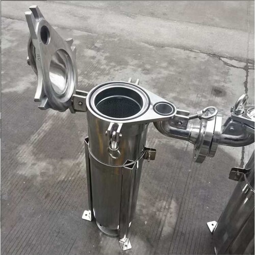 厂家直销304不锈钢龟背式袋式过滤器/316顶入式卫生级袋式过滤