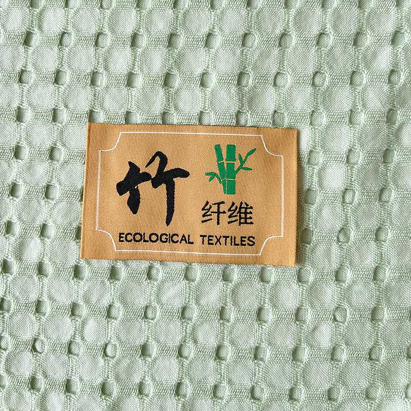 2025年新款夏季柔滑竹纤维提花双层纱布直销 冷感毯毛巾被盖毯批