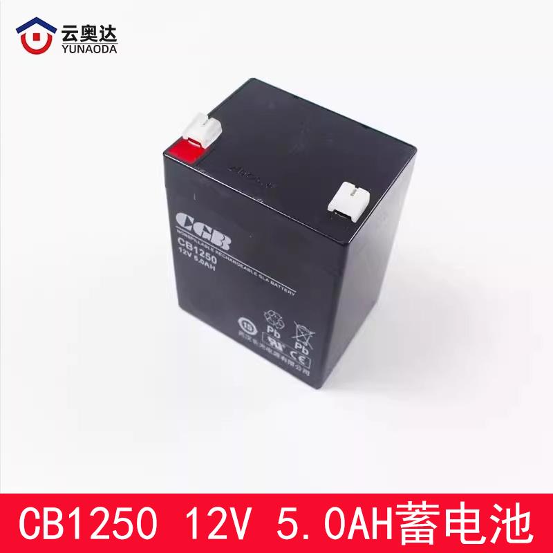 CGB杭西奥电梯蓄电池救援装置CB1250湖北长光12V 5AH/4AH/7AH西子