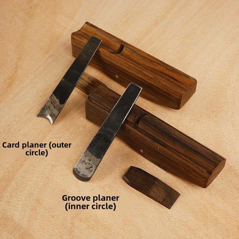 木精方形半圆刨床卡槽刨床木工刨床手工圆木棒刨床修边刨床红木凹