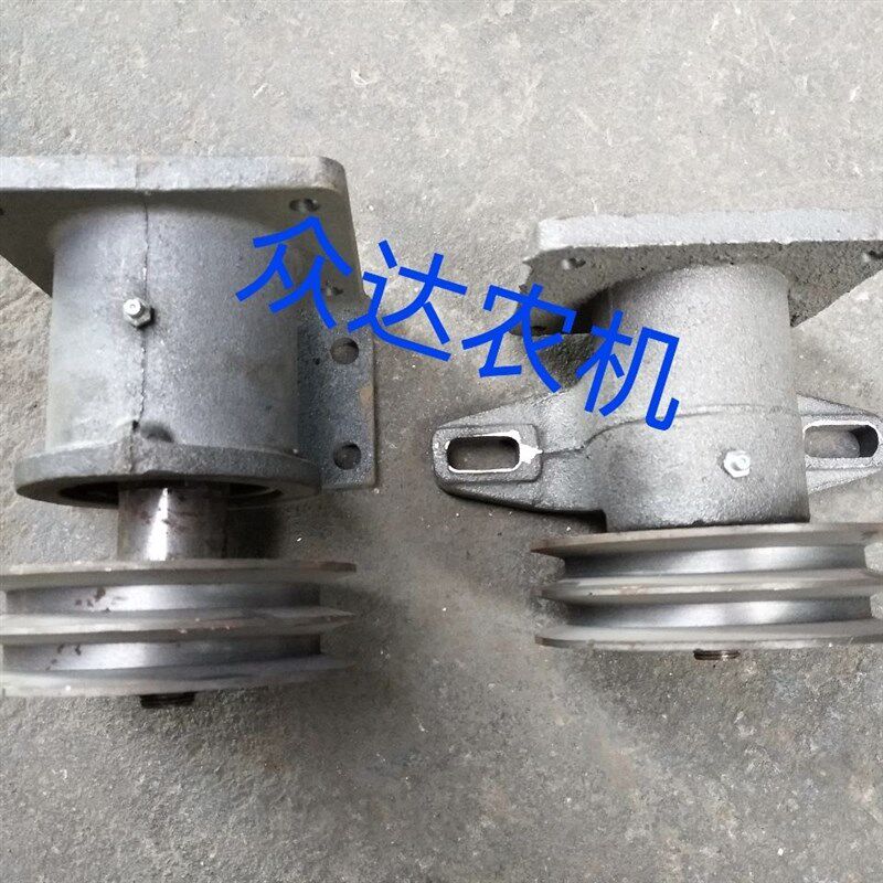 532 550 563 580液压齿轮泵座支架双槽单槽皮带轮油泵自卸配件