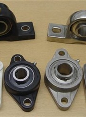 不锈钢外球面轴承带座立式座SUCP203 204 205 206 207 208 SP209