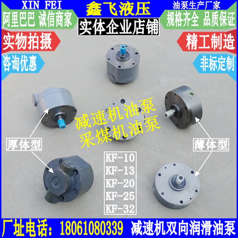 2KF-13 2KF-10 8 15 20 32可逆转摆线油泵TXSX FS 双向齿轮润滑泵