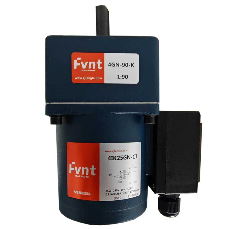 FVNT方特交流定速减速电机马达锅炉专用电机4IK25GN-CT/4GN90K