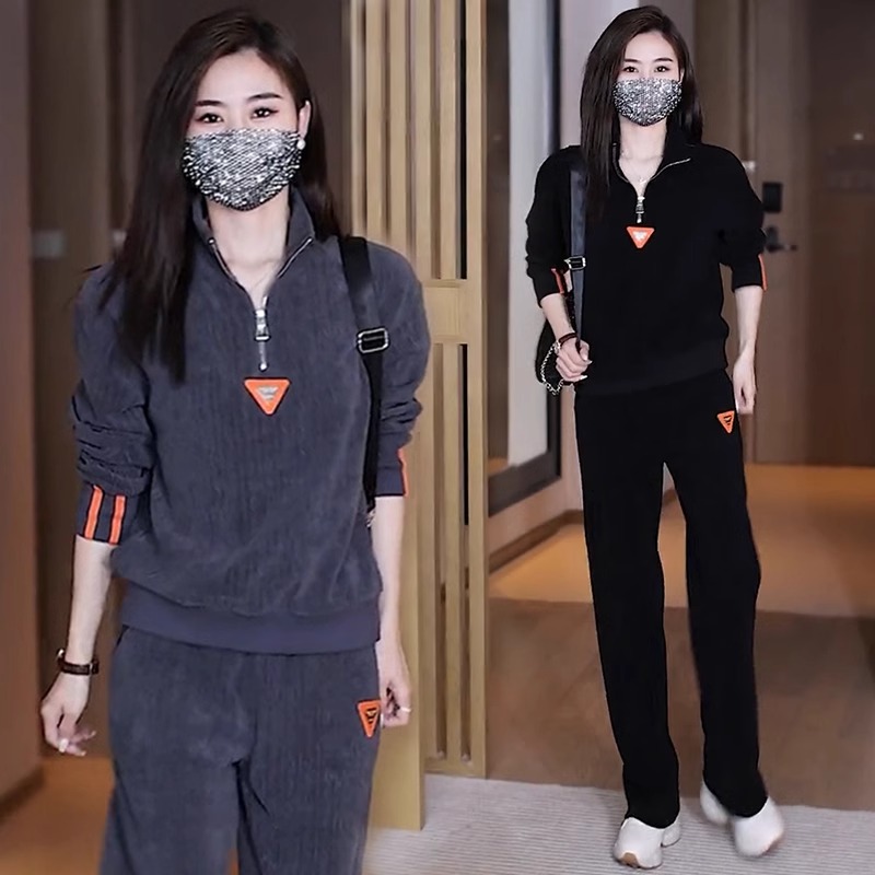 春秋套装女2025新款洋气