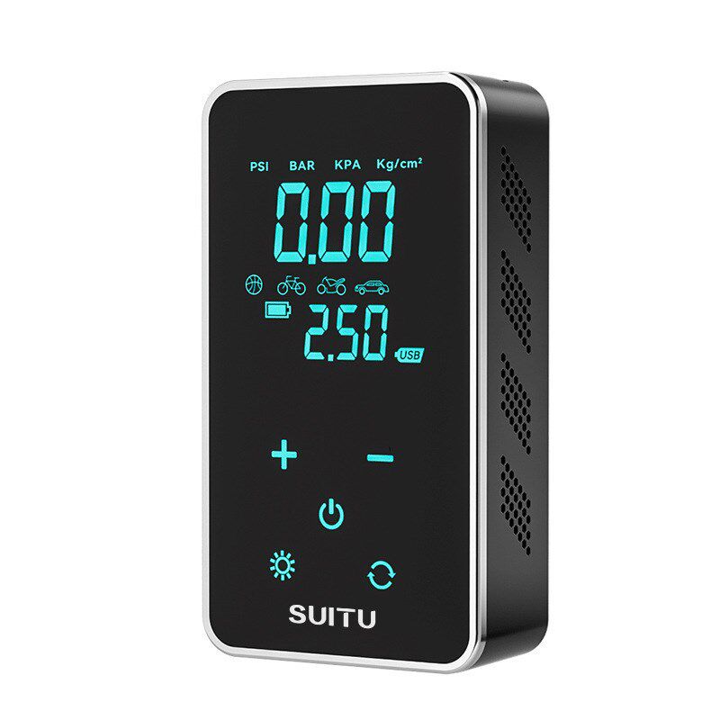 车载充气泵应急启动电源多功能12V汽车无线便携式充气泵电动气泵