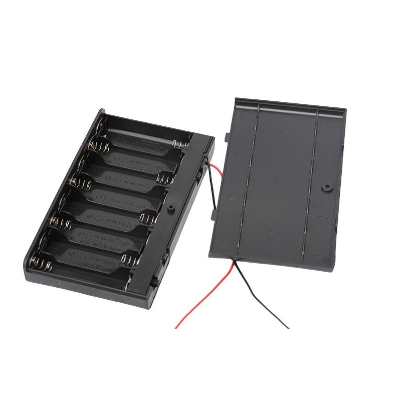 5号八节电池盒12v带红黑两线带盖带开关灯牌led五号8节电池座,电子元器件市场,电池盒/电池座/电池配件,淘宝优惠券,粉丝福利购,淘宝优惠卷