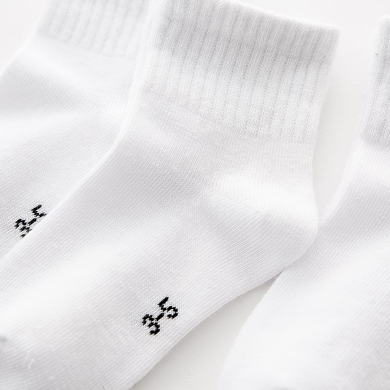 儿童袜子夏季薄款纯棉袜中筒袜男童女童夏天宝宝袜长袜学生袜白袜