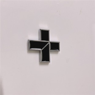 适用于领克03+车贴汽车改装金属车标01/02/03/0506尾标加号装饰贴