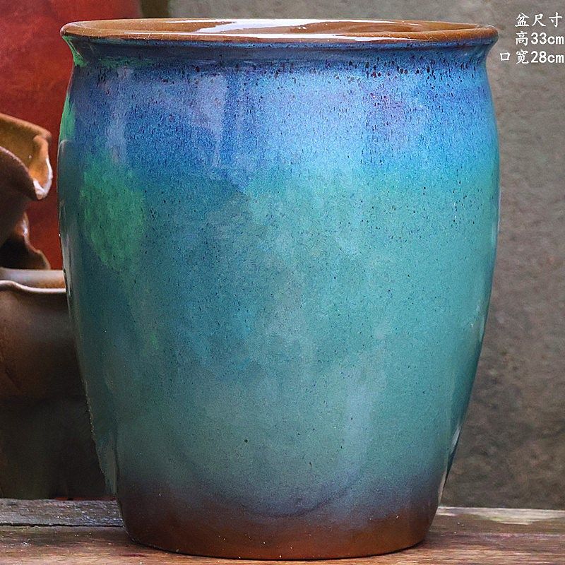 复古大号高花盆手工大口径多肉植物花盆陶罐粗陶陶瓷花盆兰花盆栽,鲜花速递/花卉仿真/绿植园艺,花盆,淘宝优惠券,粉丝福利购,淘宝优惠卷