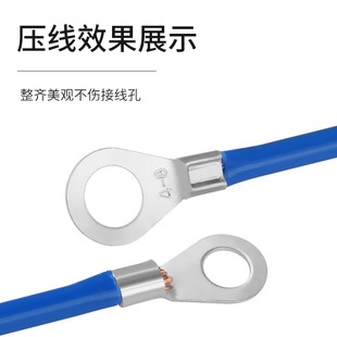 正继OT铜鼻子冷压端子螺丝压线卡子圆型线耳线鼻电线连接器铜接头