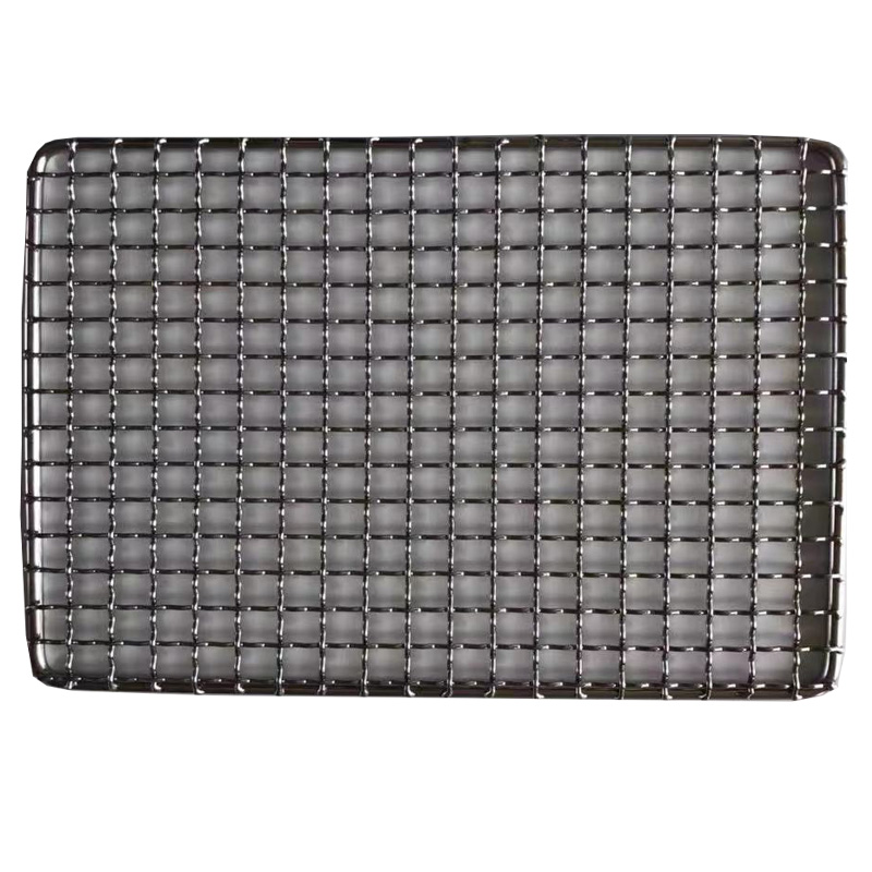 不锈钢烧烤网铁丝烤网网格网片长方形铁网方格子淋油网架置物架