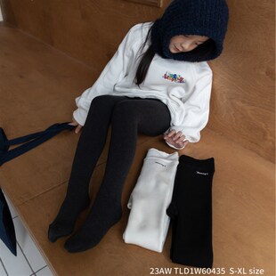 2023秋冬小黑托昵连裤袜儿童舞蹈袜小黑托尼加绒加厚打底连裤袜子