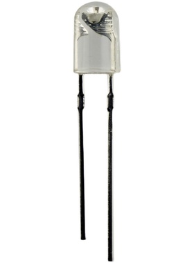 F4/4mm圆头无边高亮正白光红蓝绿黄透明散光led灯珠发光二极管