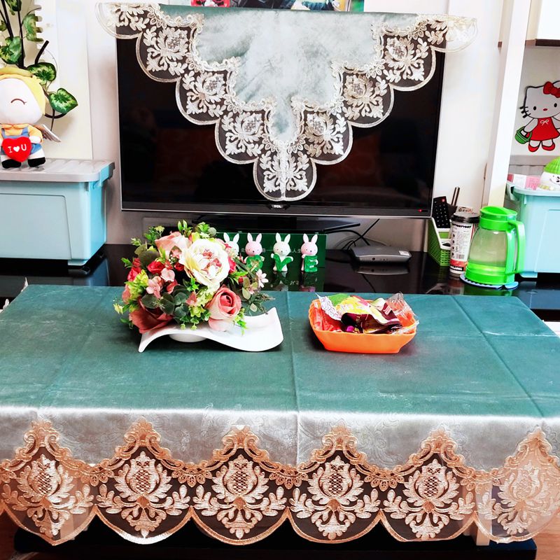 餐厅长方大桌布客厅茶几布阳台圆形小茶几布茶点玻璃小圆大圆桌布