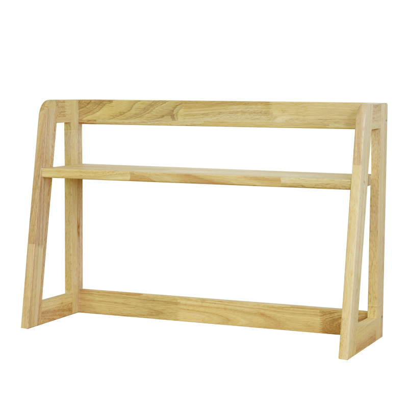 实木简易小书架置物架简约创意儿童桌上书柜收纳架学生家用书桌架