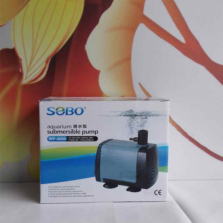 Wp-6000水陆两用泵鱼缸潜水泵循环过滤泵wp5000 4000松宝鱼泵包邮