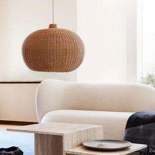 编编风吊灯日灯具SWE寂茶室式 灯田园餐厅客厅灯楼梯灯民宿客侘灯