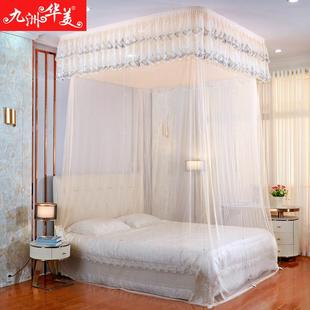 智能电动升降蚊帐18米床人家用1.5卧室吸顶高级215升降公风主双20