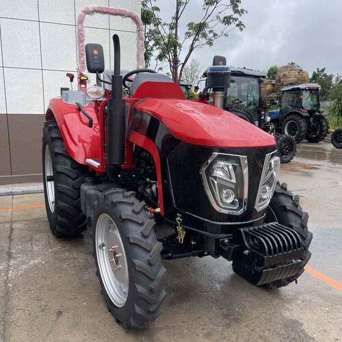 贸易出口四轮拖拉机4WD1204大桥拖拉机四驱耕地开沟多用途拖拉机