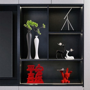 永动机组合轻奢现代摆件套装简约北欧高颜值客厅酒柜电视柜装饰品