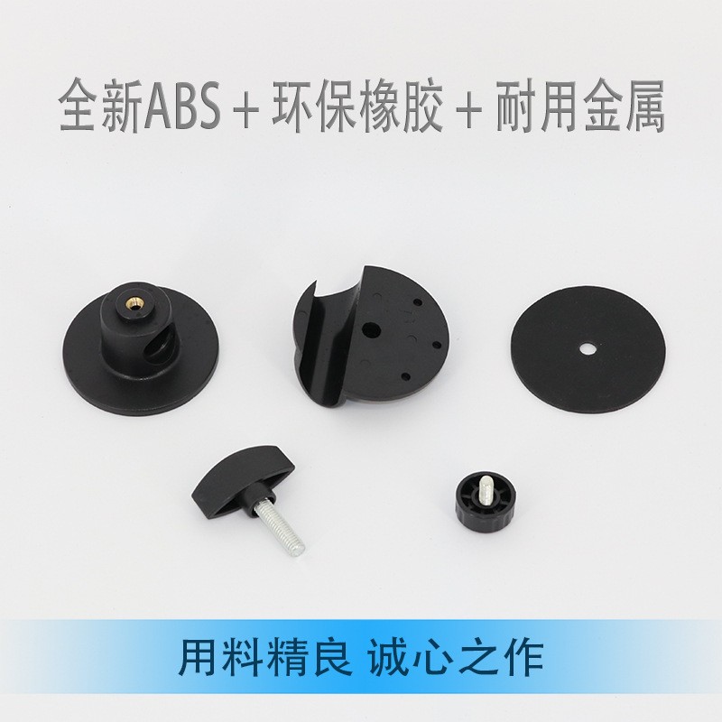 2.1米落地支架1.6米横夹盘通用话筒横杆卡扣麦克风固定直播配件