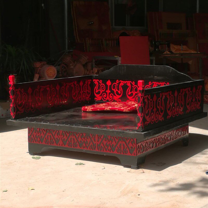 汉式凤撵步撵花轿步辇汉唐婚庆道具中式婚礼唐式轿子龙椅汉服唐装