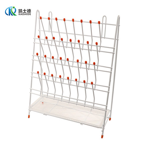 【包邮】实验室滴水架 24 32 48 55位烧杯烧瓶试管沥水架铁制喷塑