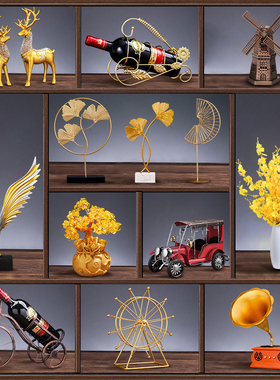 创意乔迁新居礼品客厅玄关家居摆设办公室桌面电视酒柜装饰品摆件