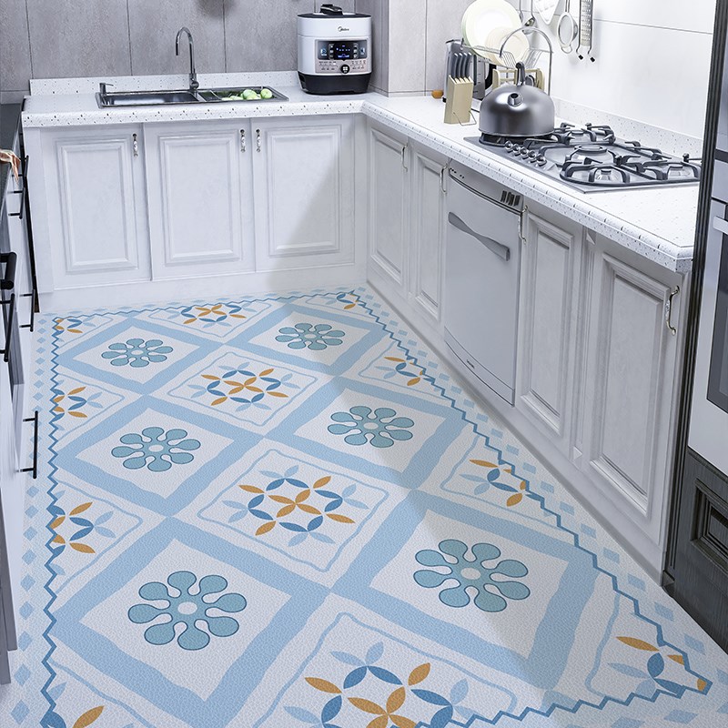 皮革厨房地垫防滑防油可擦免洗pvc进门门口脚垫入户门垫防水地毯