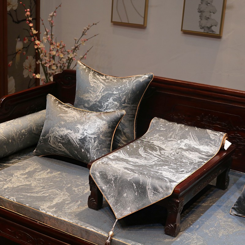 新中式禅意桌旗茶台布艺长条茶席餐桌茶几桌布电视柜盖布定制床旗