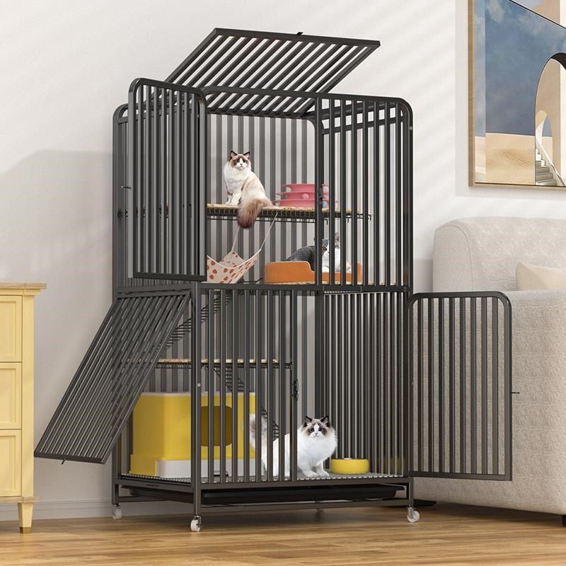 猫别墅猫笼家用小型中型猫咪猫窝用品带厕所室一体内超大自由空间,宠物/宠物食品及用品,猫笼子/猫别墅,淘宝优惠券,粉丝福利购,淘宝优惠卷