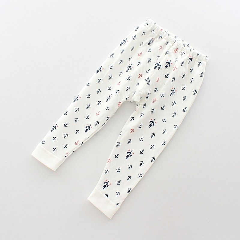 3件装宝宝双层秋裤纯棉男童男孩保暖裤儿童棉毛裤春秋打底裤睡裤