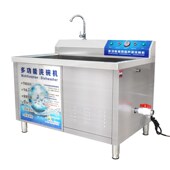 美示大型食堂全自动超声波洗碗机商用餐厅洗菜机刷碗洗碟机器酒店