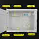 120光纤入户布线箱 300 多媒体信息集线箱暗装 塑料弱电箱家用400