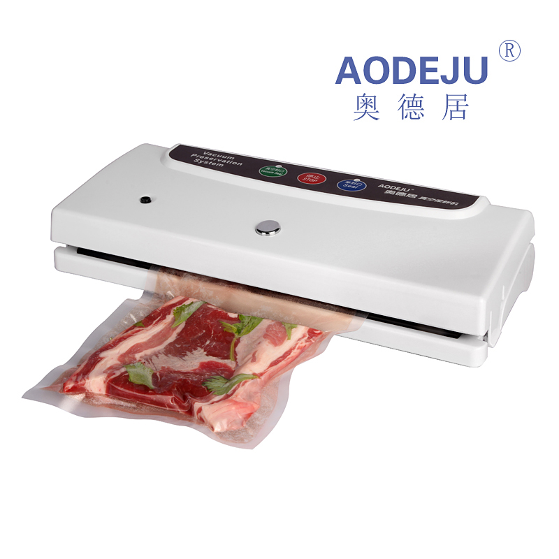 奥德居全自动真空机直销店家用食品真空封口机干湿两用密封包装机