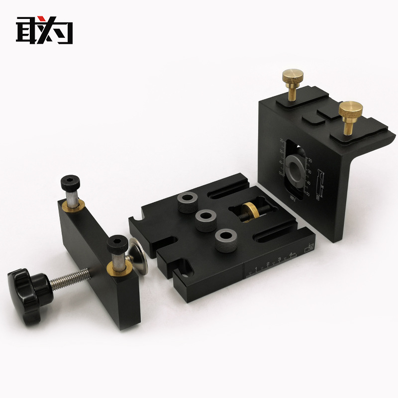 木工工具 打孔定位 木工三合一打孔定位器圆木榫 敢为 堤旁树