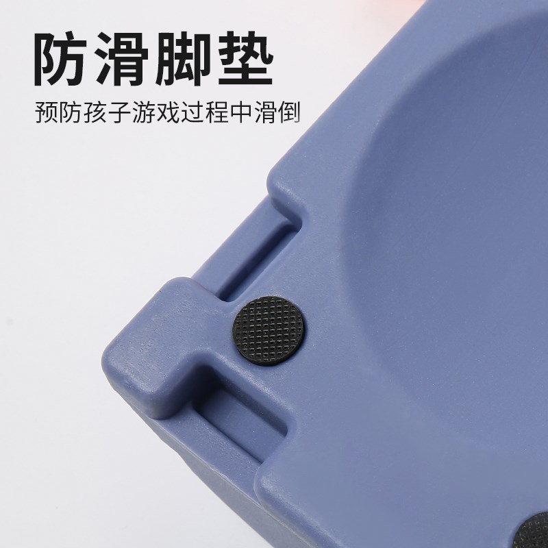 幼儿园早教平衡板平衡木触觉板步道前庭感统训练器材室内家用