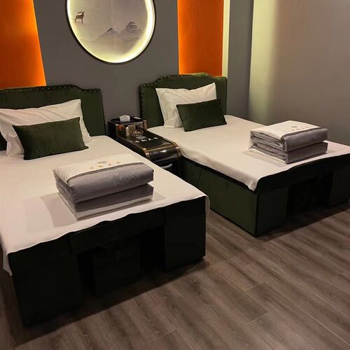 足浴足疗沙发电动采耳洗脚店浴场沐足泰式按摩床躺