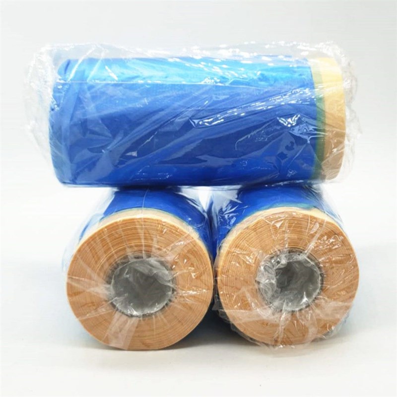 汽车喷漆遮蔽膜静电吸附手撕保护膜喷涂装修家具防护膜