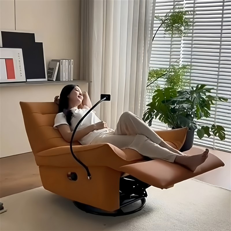 多功能休闲椅电动懒人沙发可睡可躺客厅卧室阳台单人沙发椅摇摇椅