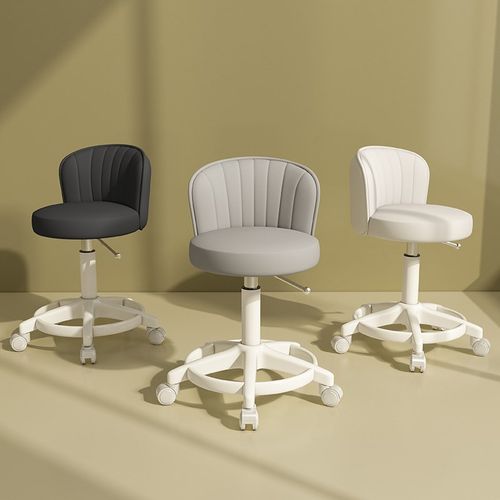院专用美发美甲师升降滑轮理发店大工椅家用